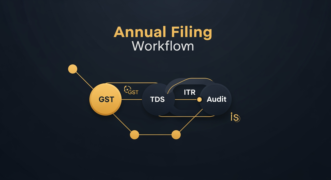 Annual filing workflow